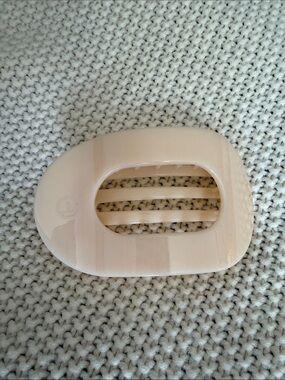 Teleties Large Hair Clip - Almond